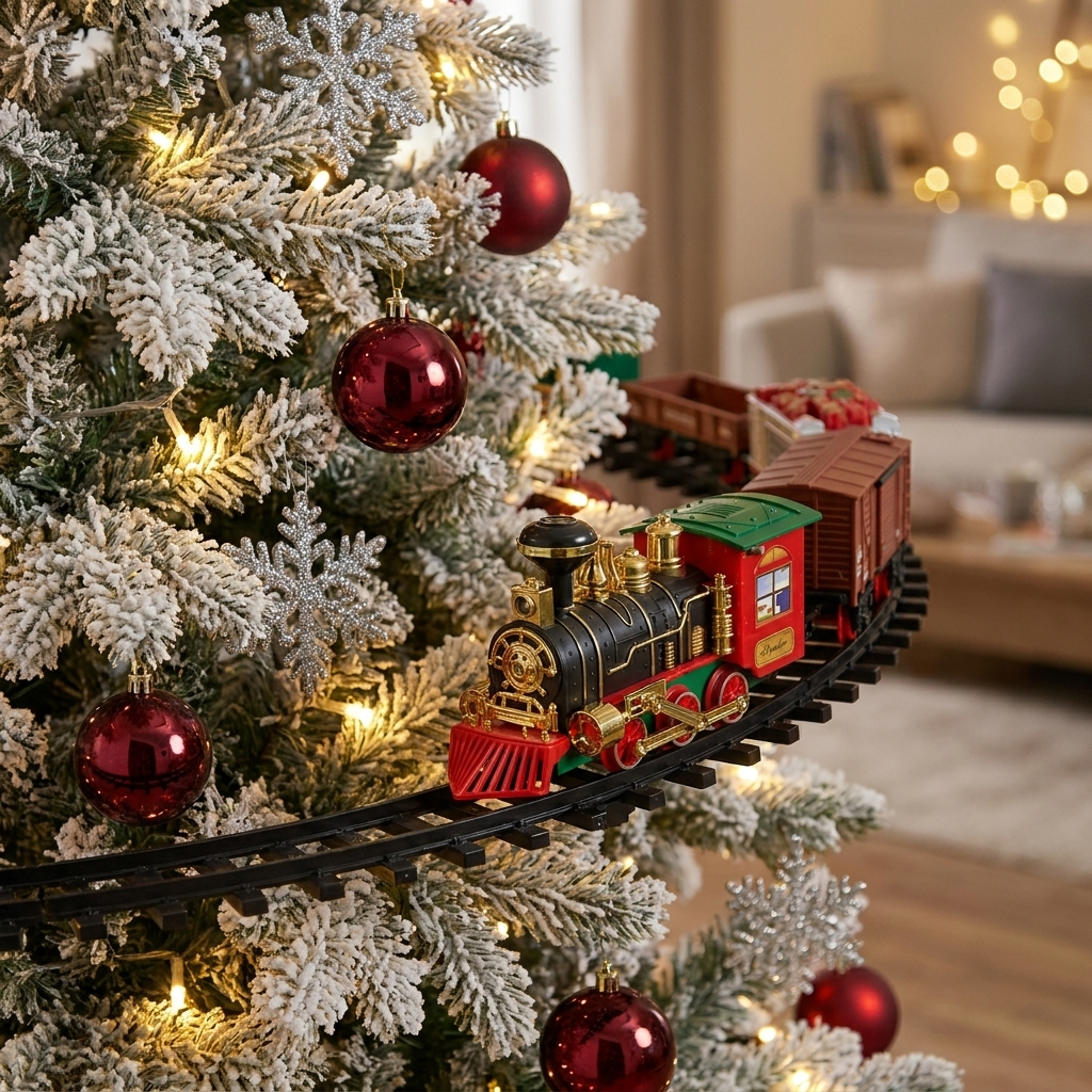Christmas Train Ornament