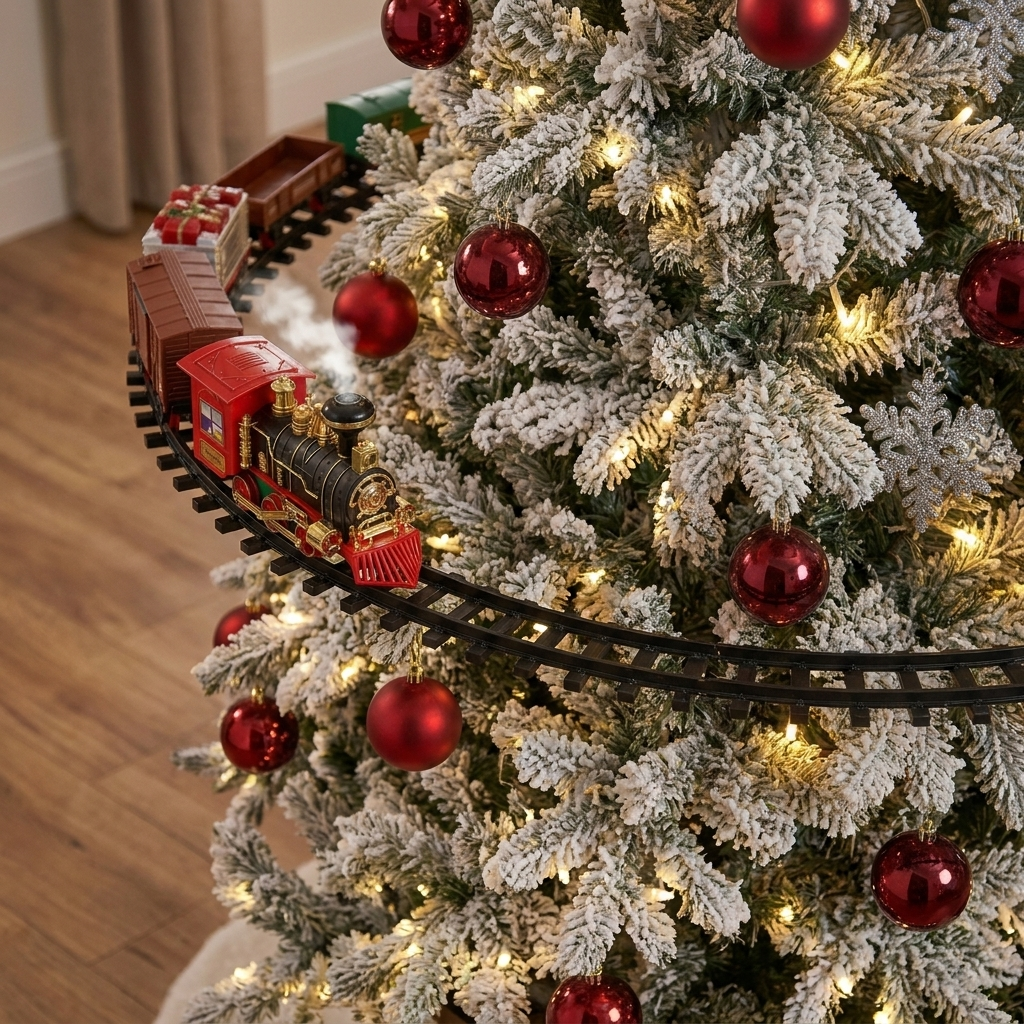 Christmas Train Ornament